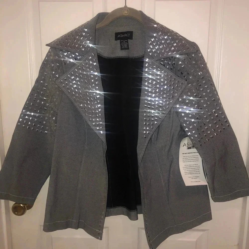 NWT Ashro blazer-sz x16/gray